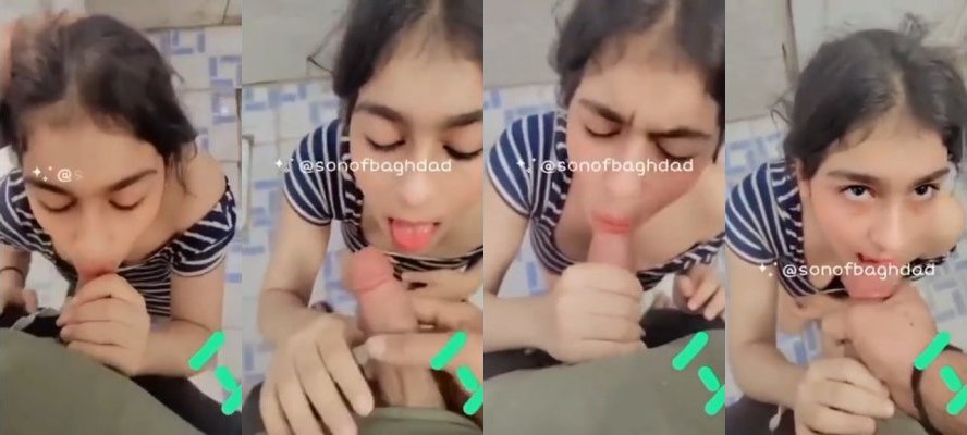 Cute Horny Desi Girl Sucking Dick