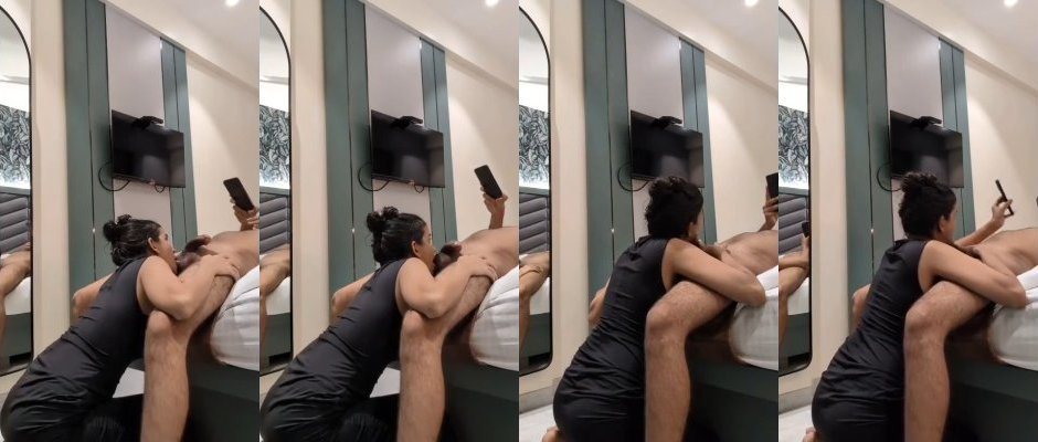 Sexy Desi Girl Sucking Lover Dick and Fucking Part 3