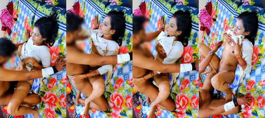 Horny Desi Slim Cpl Romance and Fucking