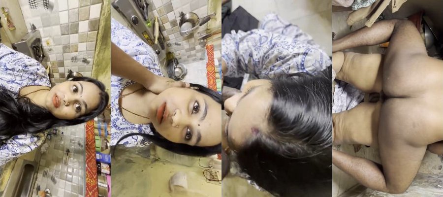 Sexy Desi BBW Wife Bj and Fucking In Kitchen