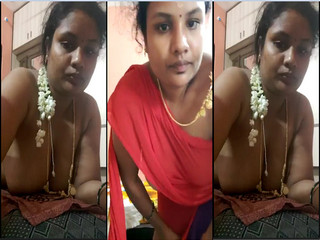 Tamil Milf Making Nude Video For Lover